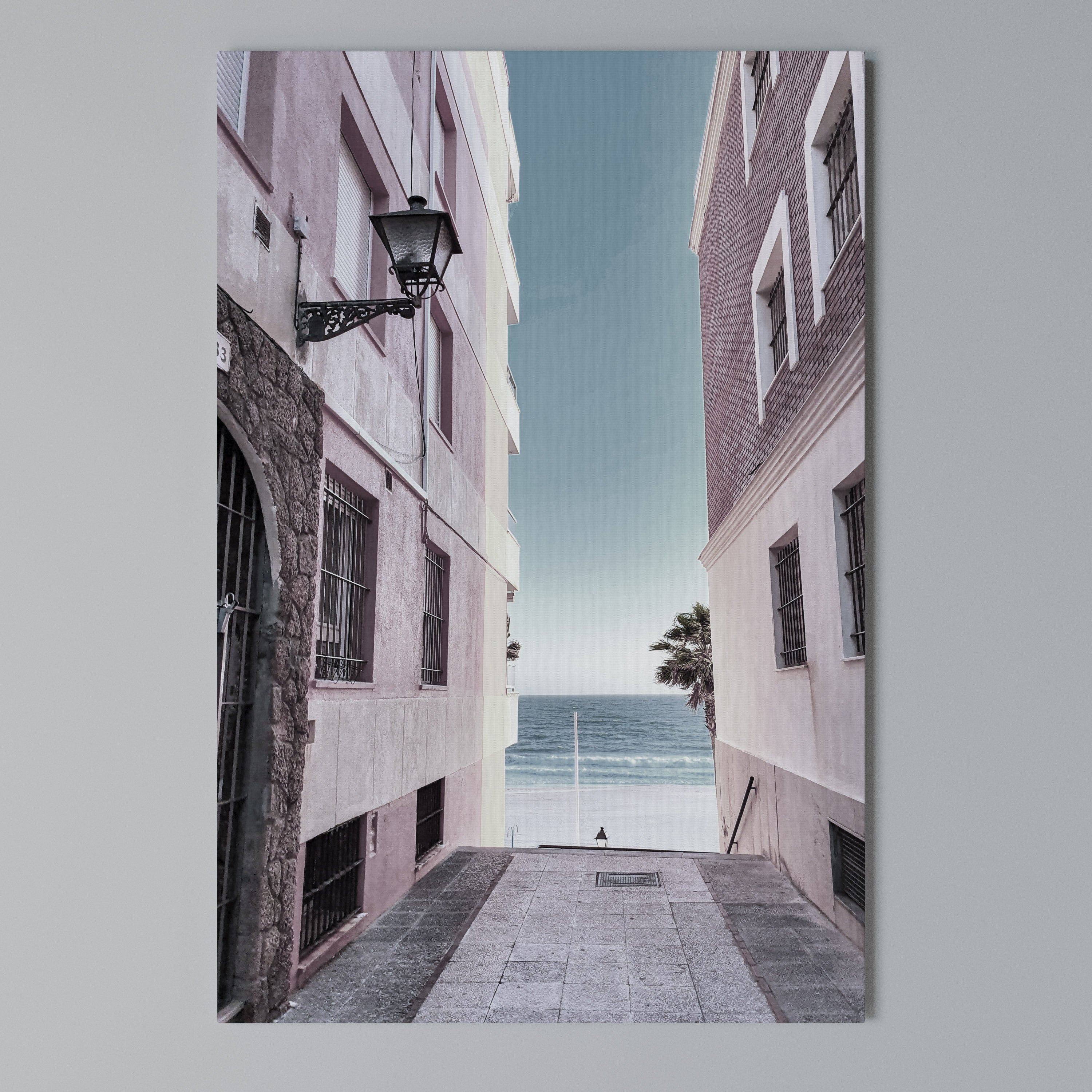 OCEAN'S WHISPER PATH Κατακόρυφος Πίνακας σε Καμβά