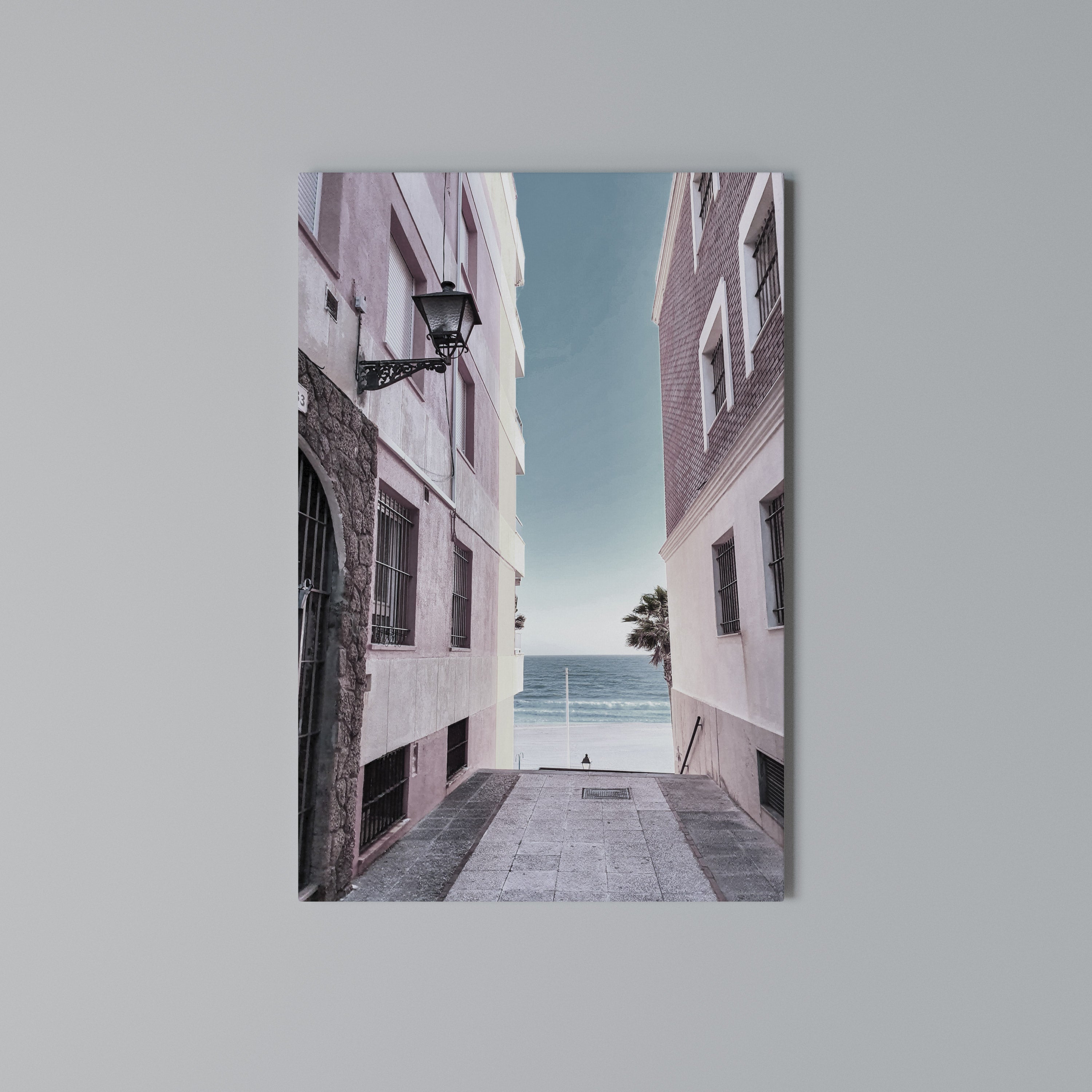 OCEAN'S WHISPER PATH Κατακόρυφος Πίνακας σε Καμβά