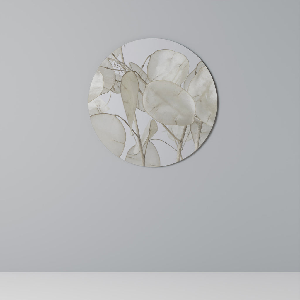 Στρογγυλή διακόσμηση τοίχου SILKY FOLIAGE WHISPERS