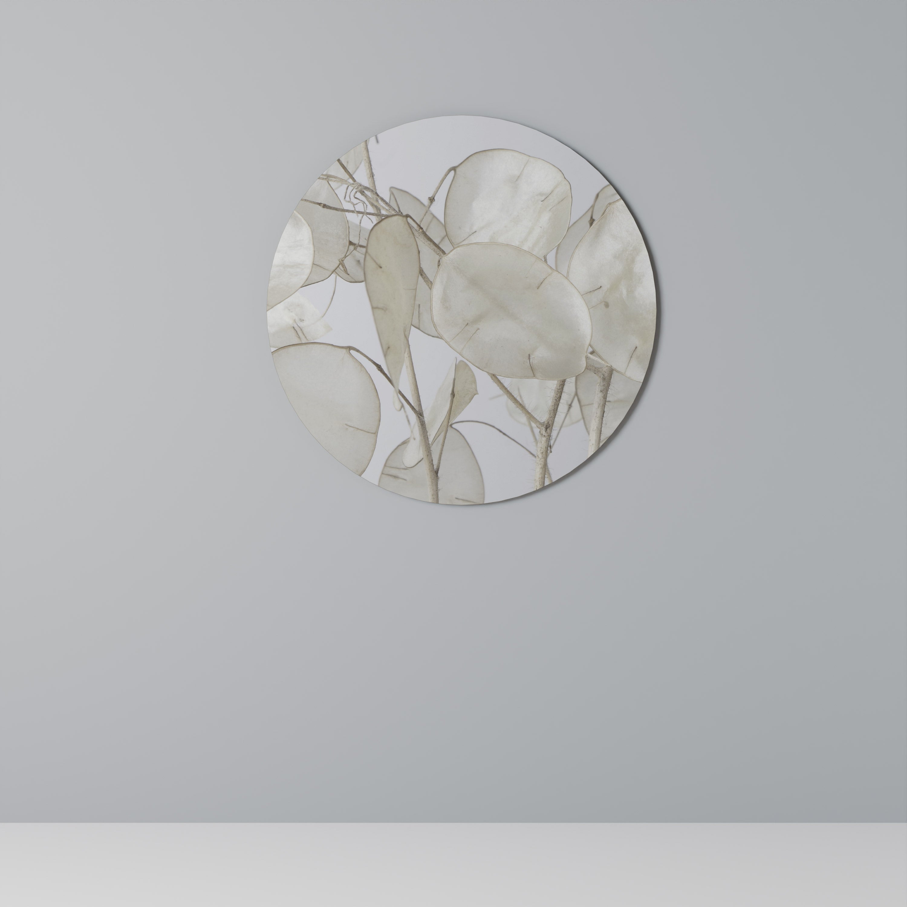 Στρογγυλή διακόσμηση τοίχου SILKY FOLIAGE WHISPERS