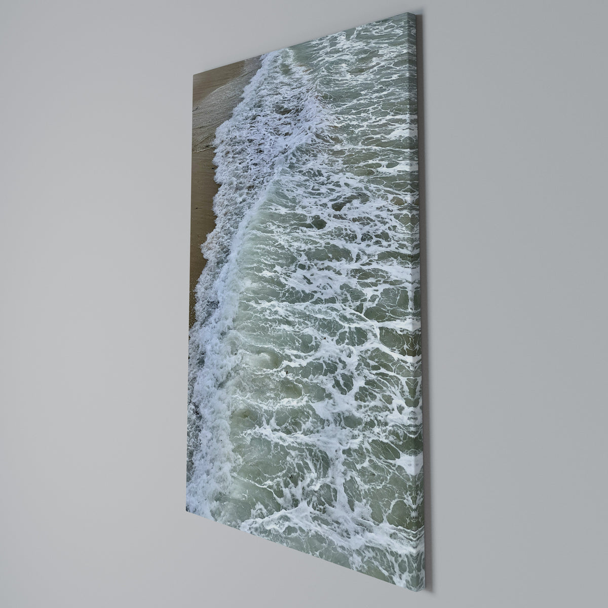 WAVES OF TIME Κατακόρυφος Πίνακας σε Καμβά