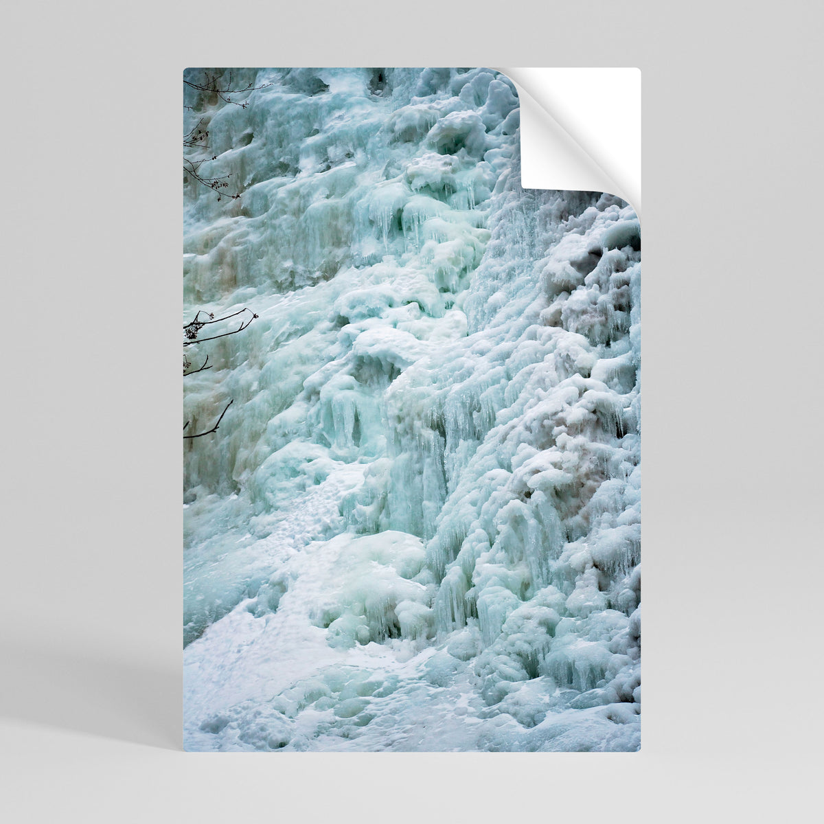 FROSTED WHISPERS Αυτοκόλλητη Αφίσα κάθετη