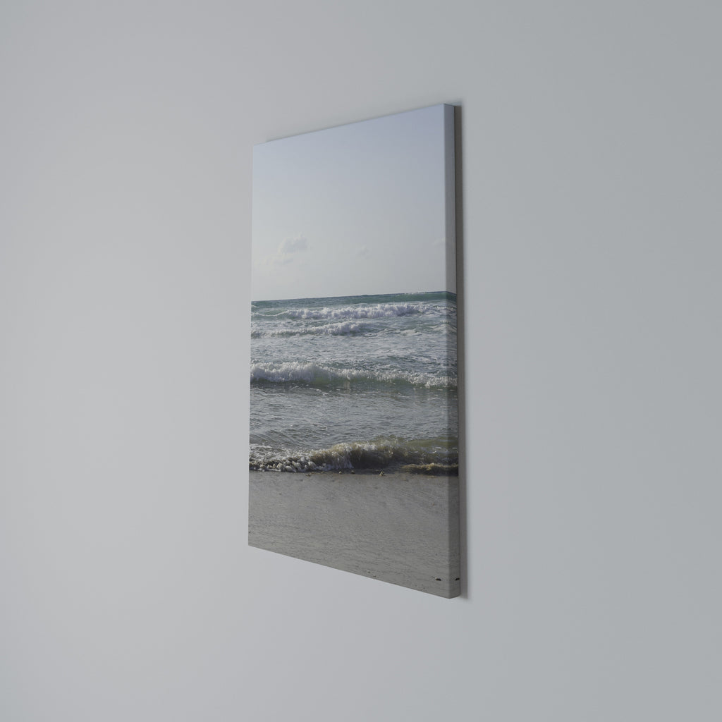 WAVES OF TRANQUILITY Κατακόρυφος Πίνακας σε Καμβά