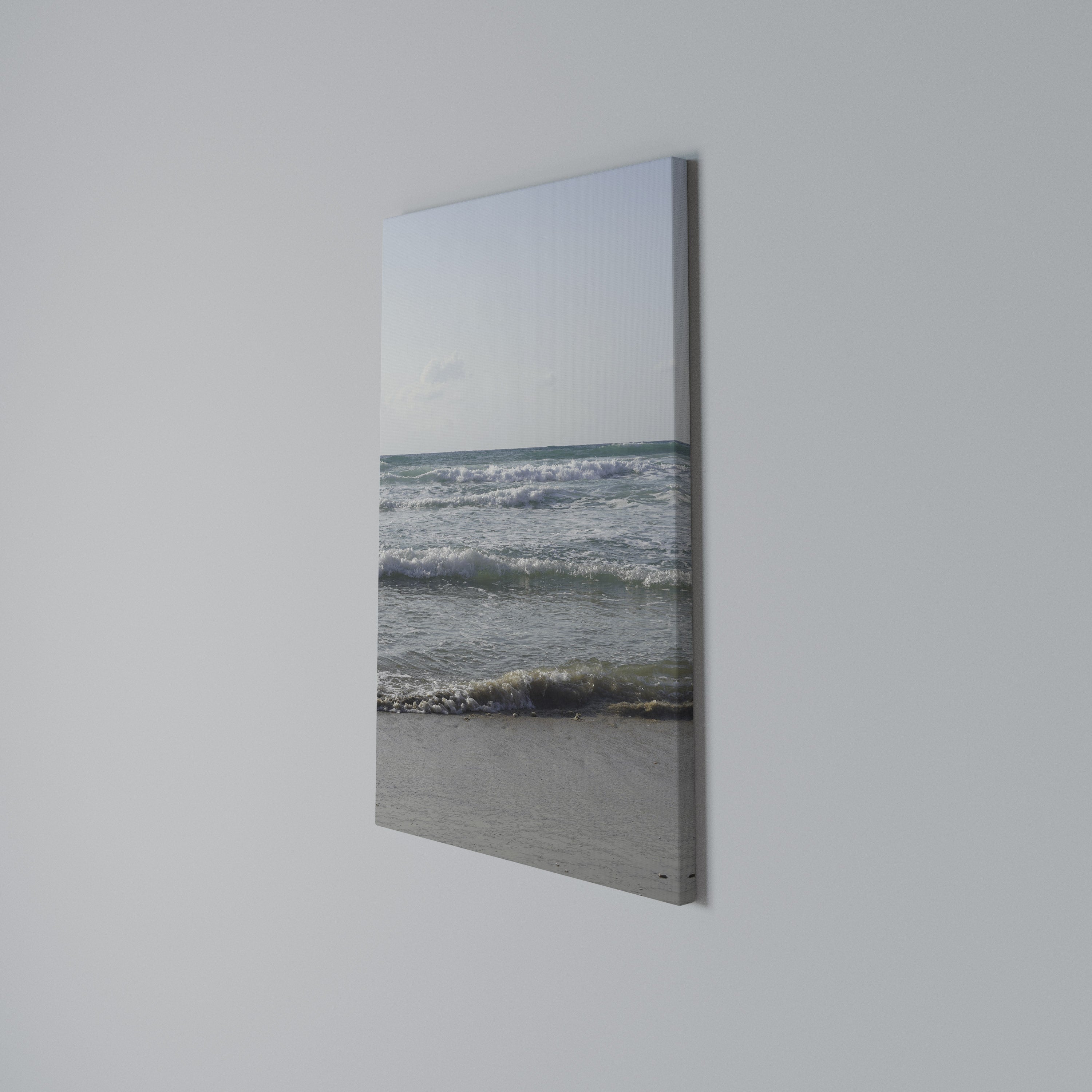 WAVES OF TRANQUILITY Κατακόρυφος Πίνακας σε Καμβά