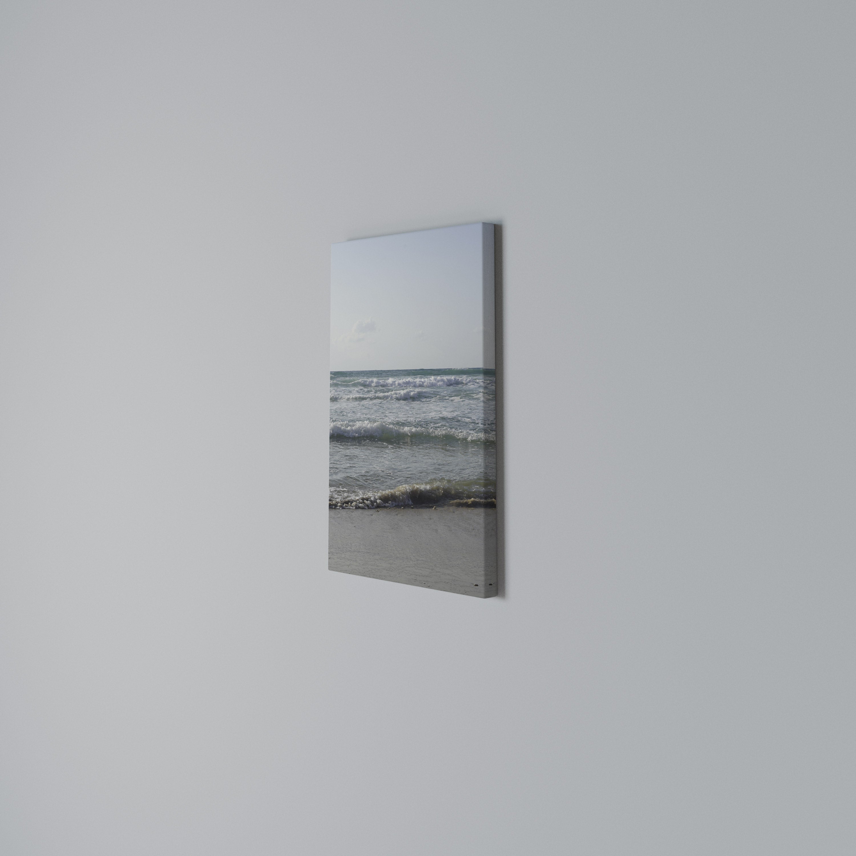 WAVES OF TRANQUILITY Κατακόρυφος Πίνακας σε Καμβά