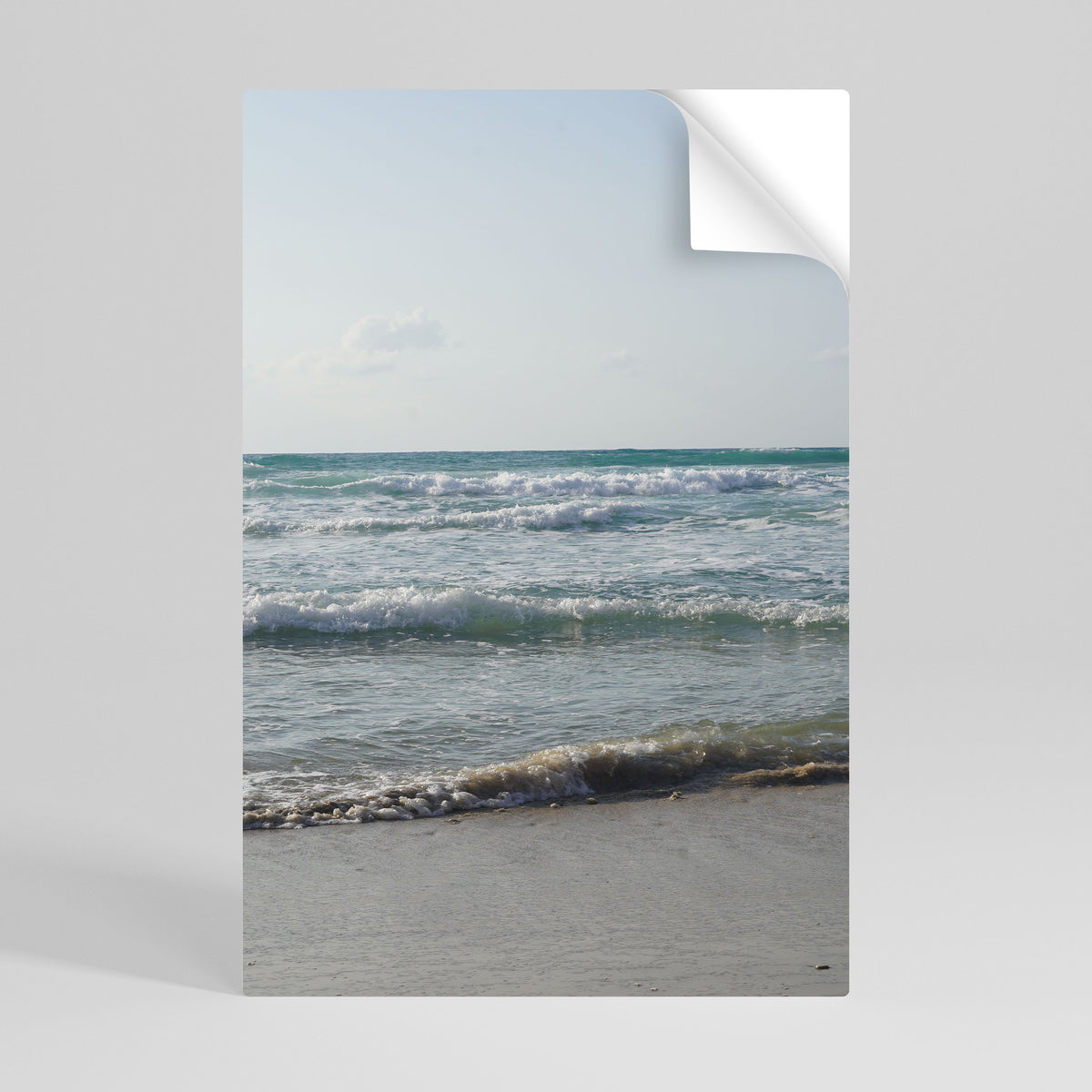 WAVES OF TRANQUILITY Αυτοκόλλητη Αφίσα κάθετη