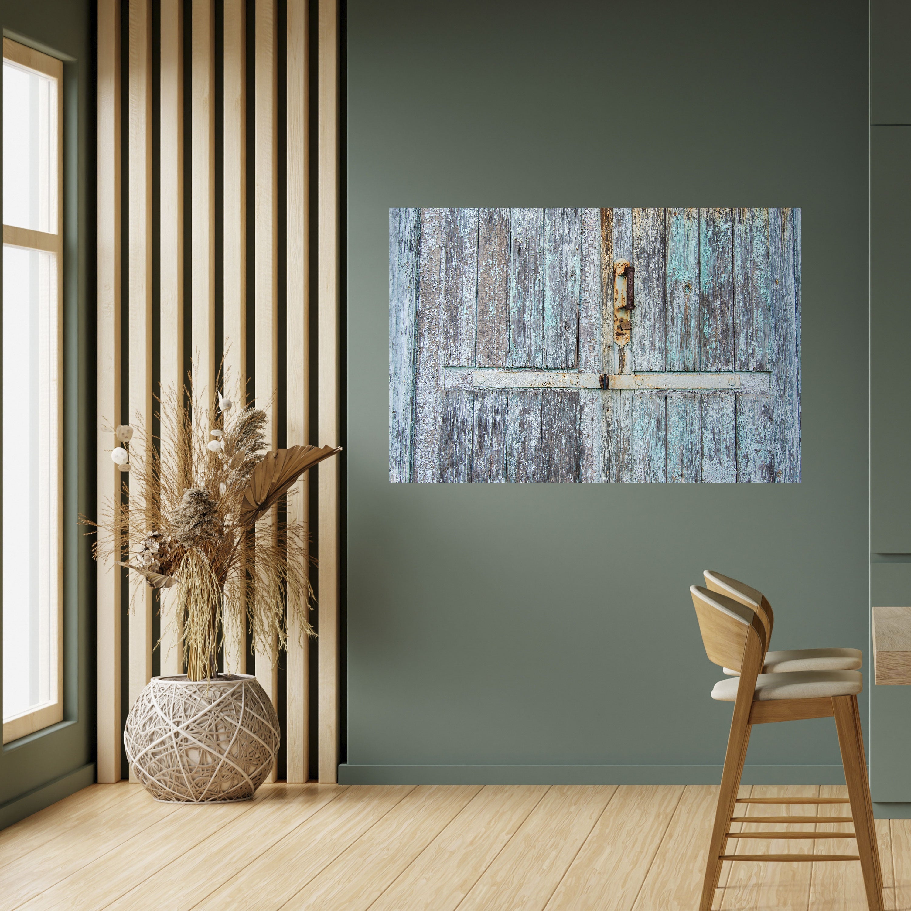 VINTAGE DOORWAY DREAMS Peel and Stick Horizontal Poster