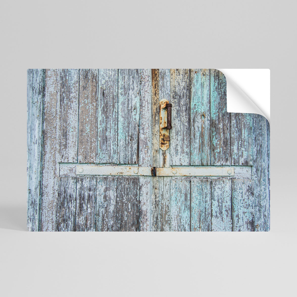 VINTAGE DOORWAY DREAMS Αυτοκόλλητη Αφίσα οριζόντια