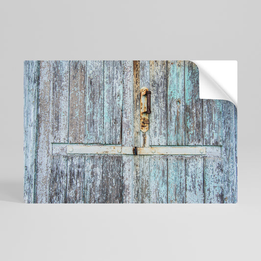 VINTAGE DOORWAY DREAMS Peel and Stick Horizontal Poster
