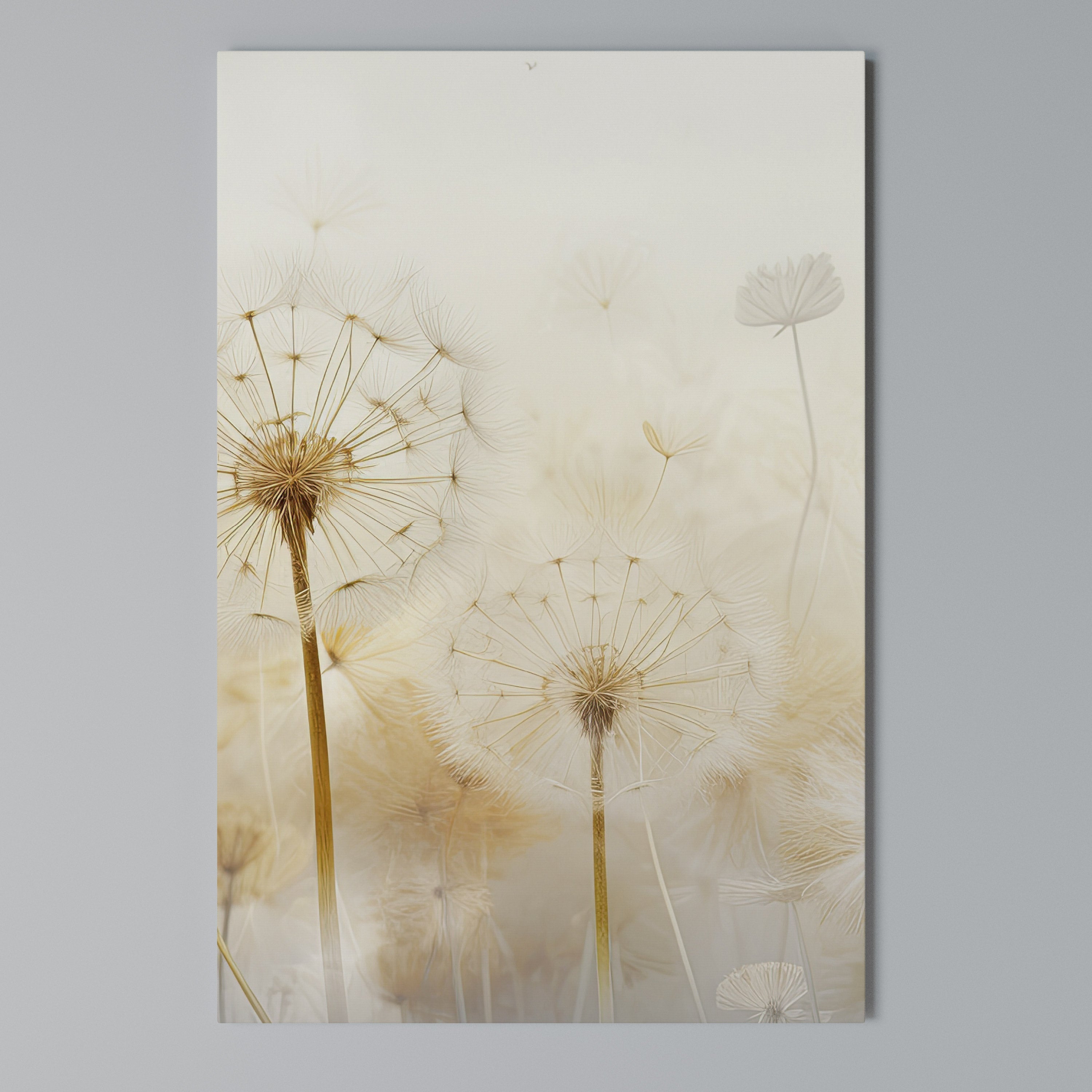 DREAMY DANDELION FIELDS Κατακόρυφος Πίνακας σε Καμβά