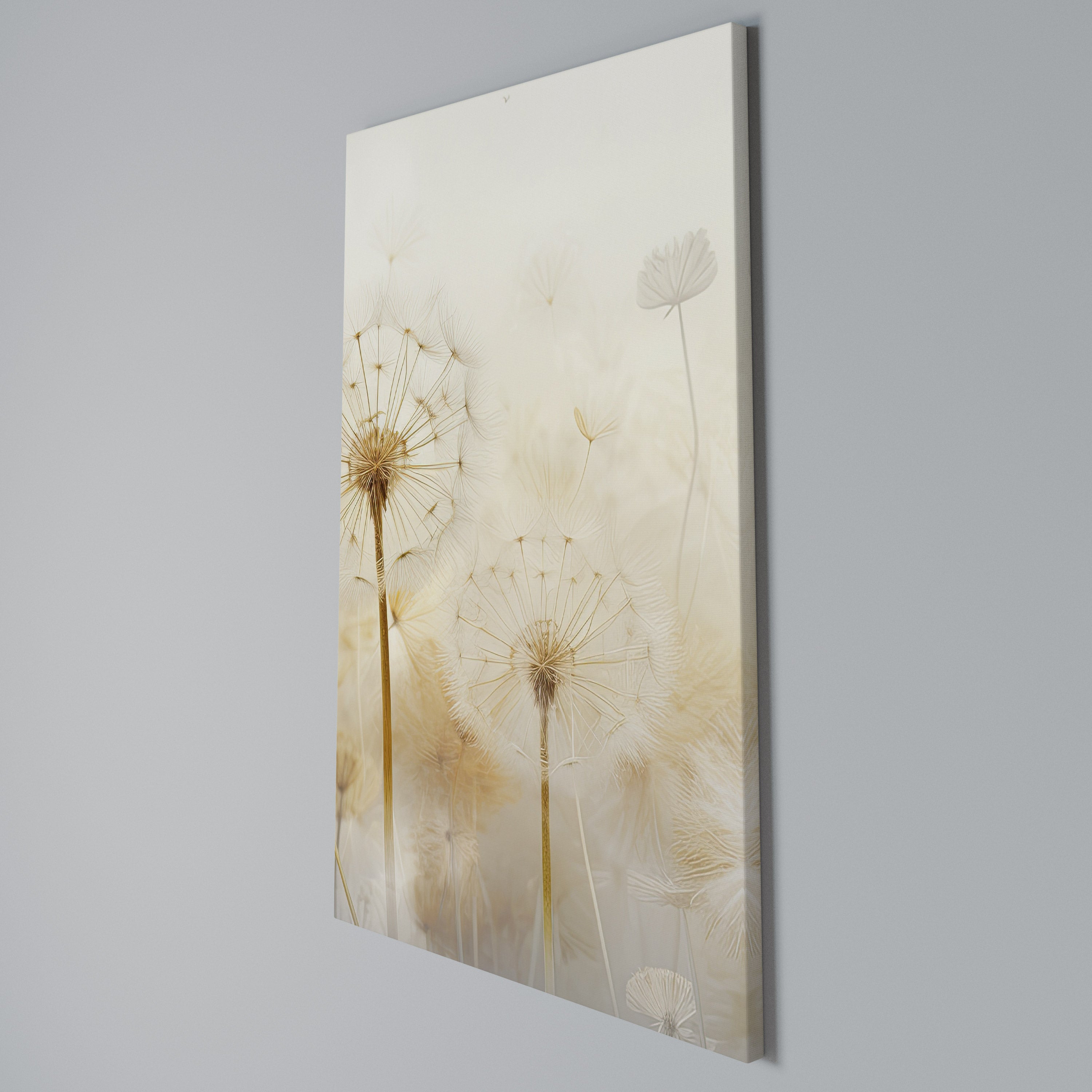 DREAMY DANDELION FIELDS Κατακόρυφος Πίνακας σε Καμβά