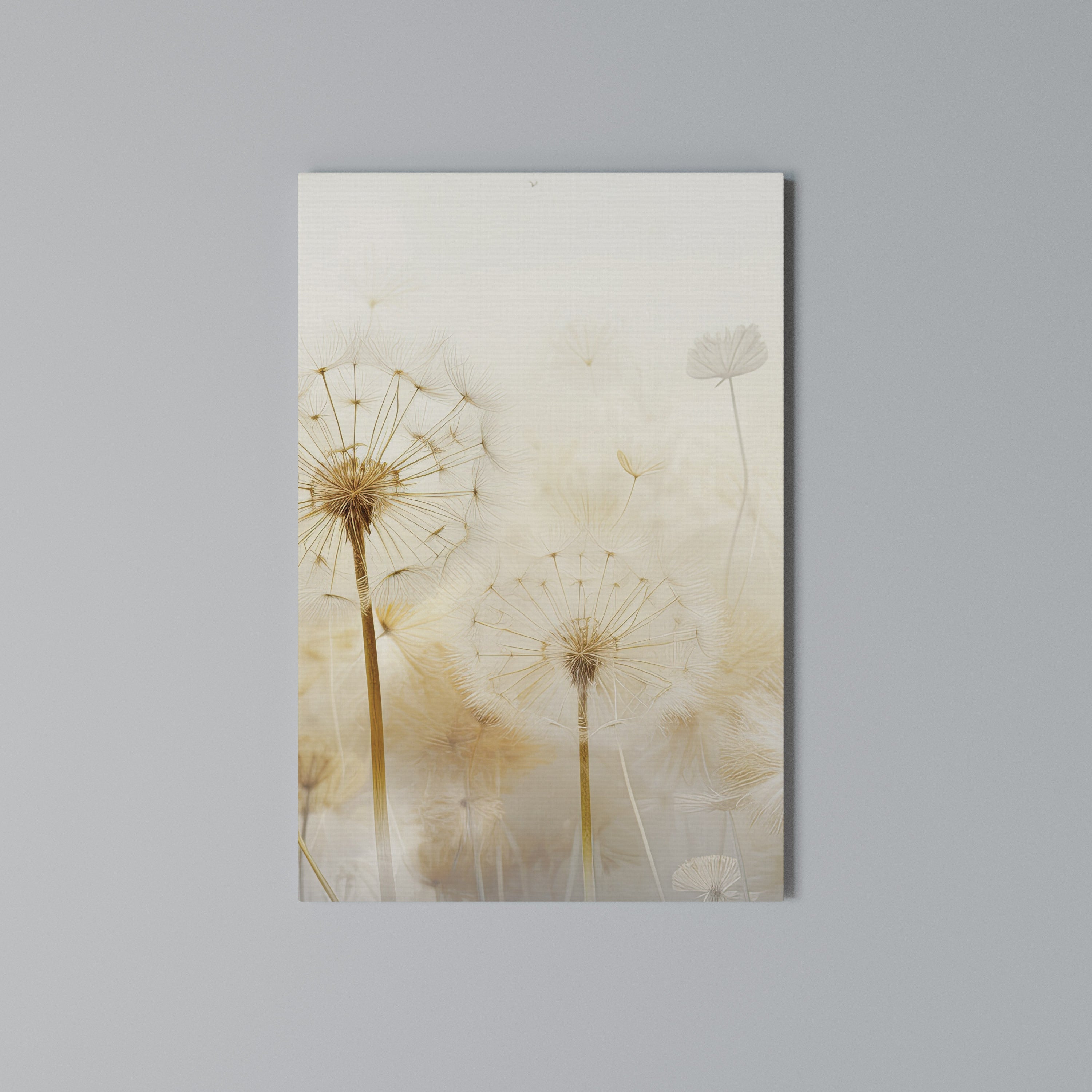 DREAMY DANDELION FIELDS Κατακόρυφος Πίνακας σε Καμβά
