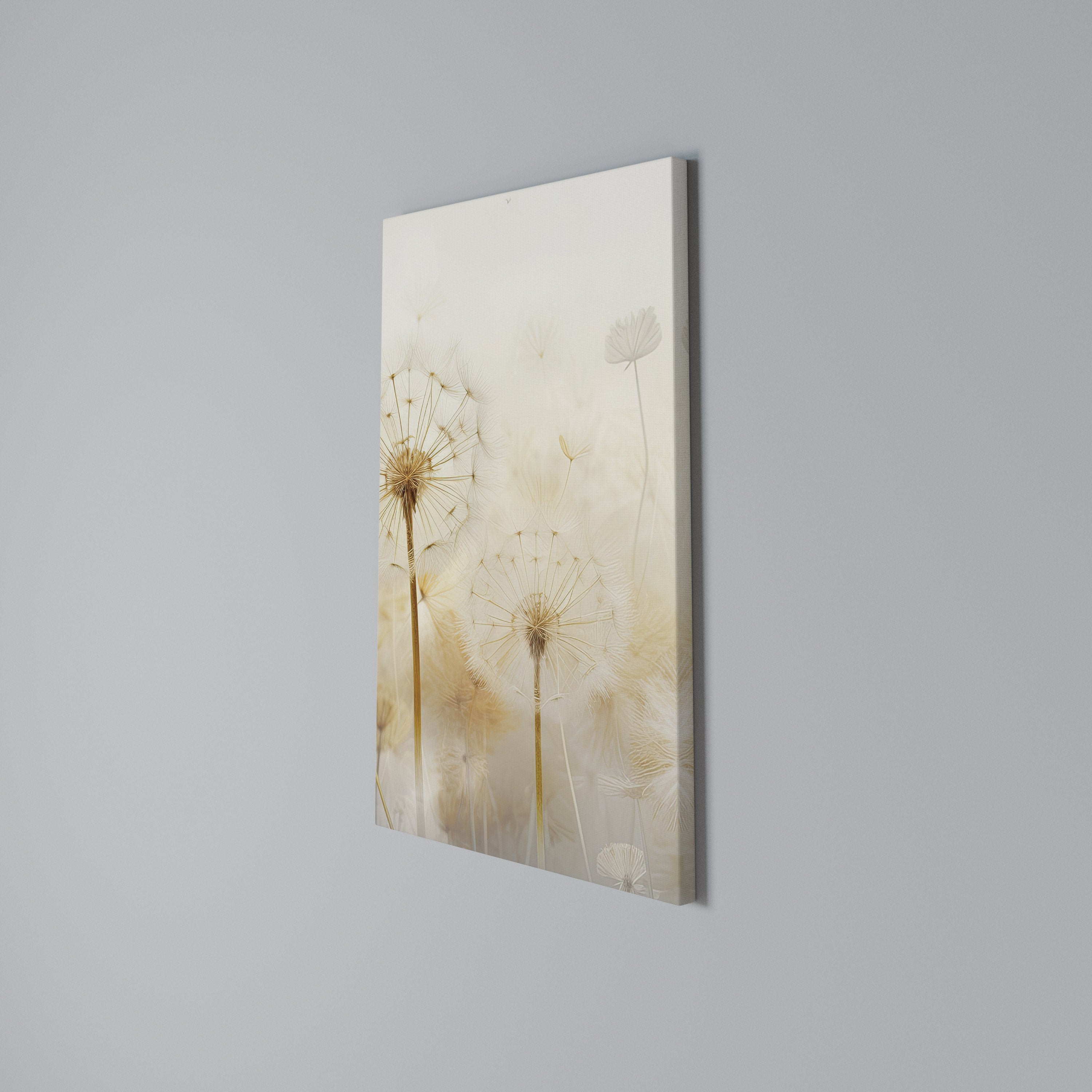 DREAMY DANDELION FIELDS Κατακόρυφος Πίνακας σε Καμβά