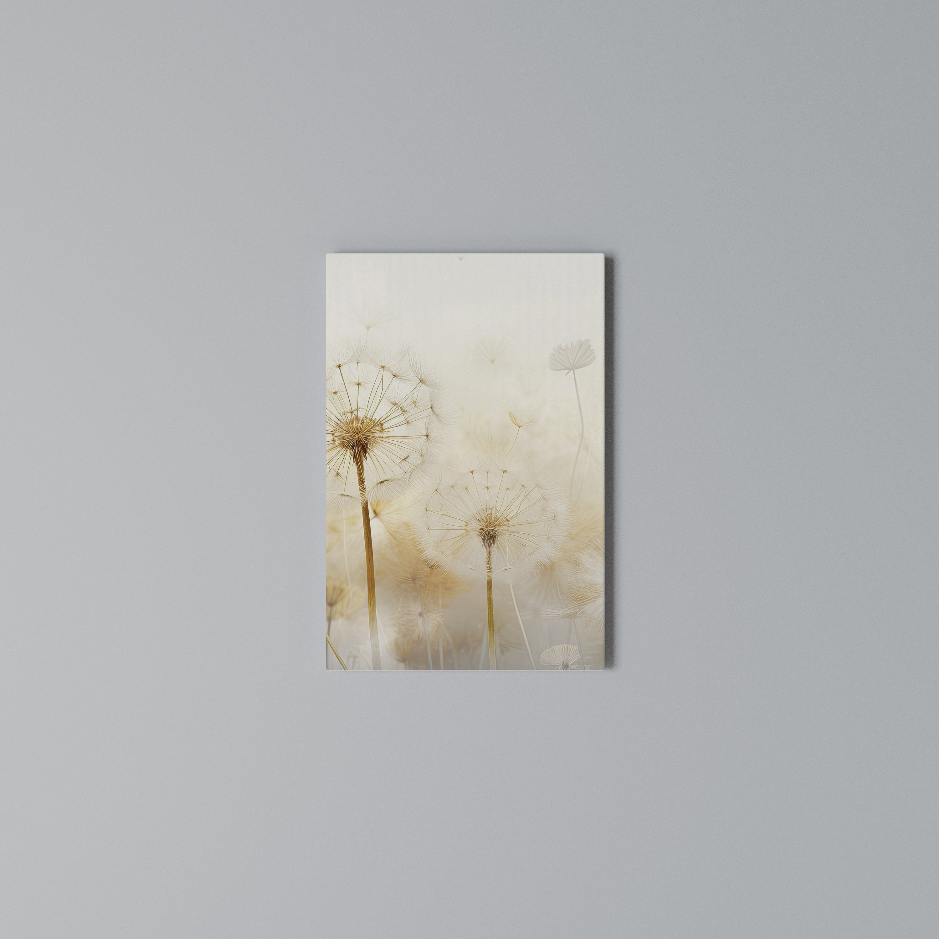 DREAMY DANDELION FIELDS Κατακόρυφος Πίνακας σε Καμβά