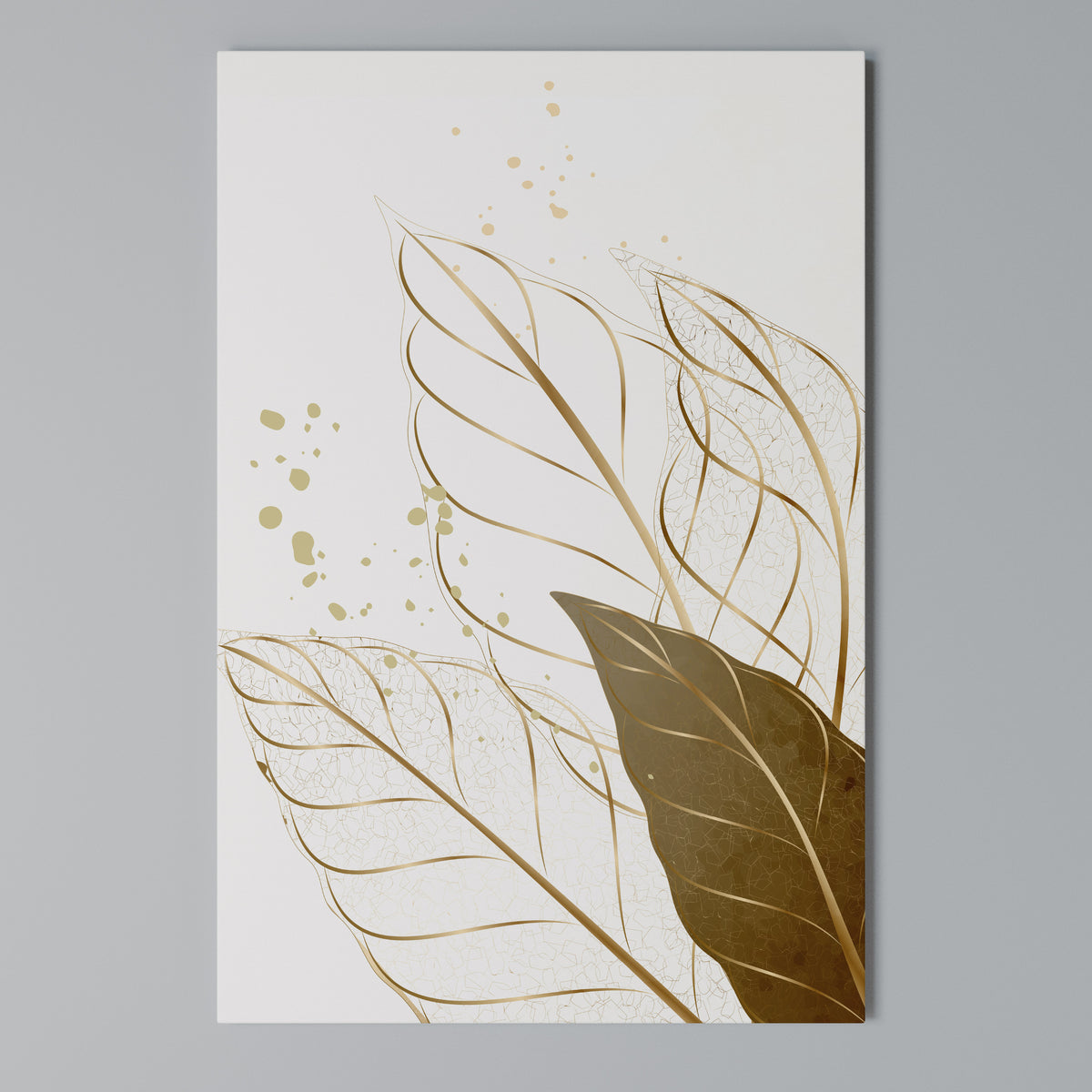ELEGANCE IN FOLIAGE Κατακόρυφος Πίνακας σε Καμβά