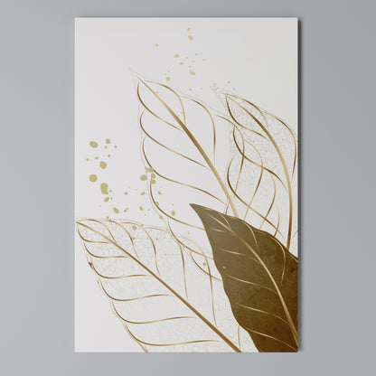 ELEGANCE IN FOLIAGE Κατακόρυφος Πίνακας σε Καμβά