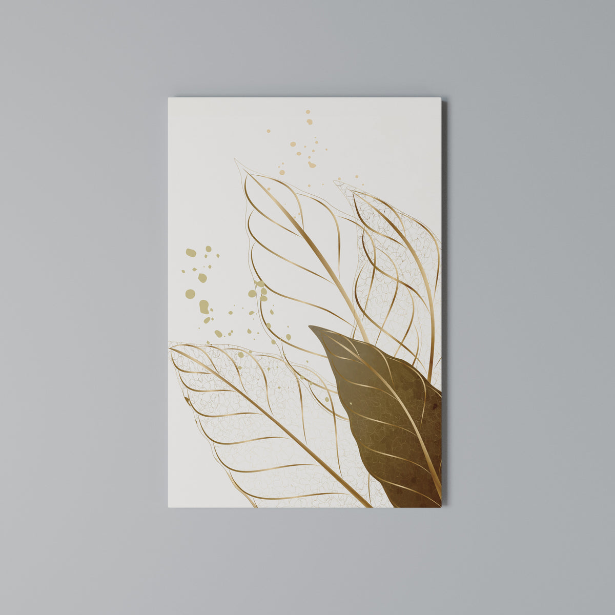 ELEGANCE IN FOLIAGE Κατακόρυφος Πίνακας σε Καμβά