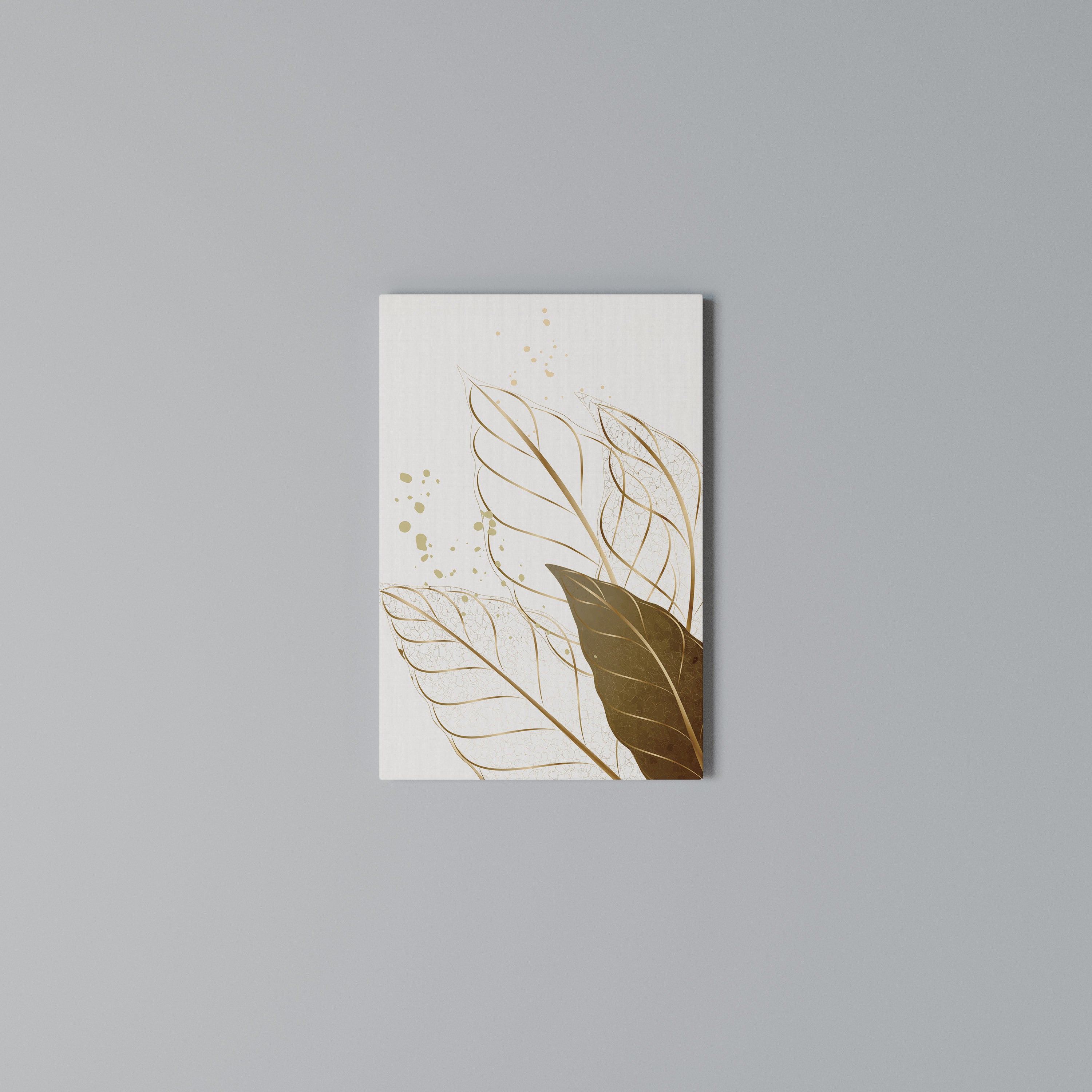 ELEGANCE IN FOLIAGE Κατακόρυφος Πίνακας σε Καμβά