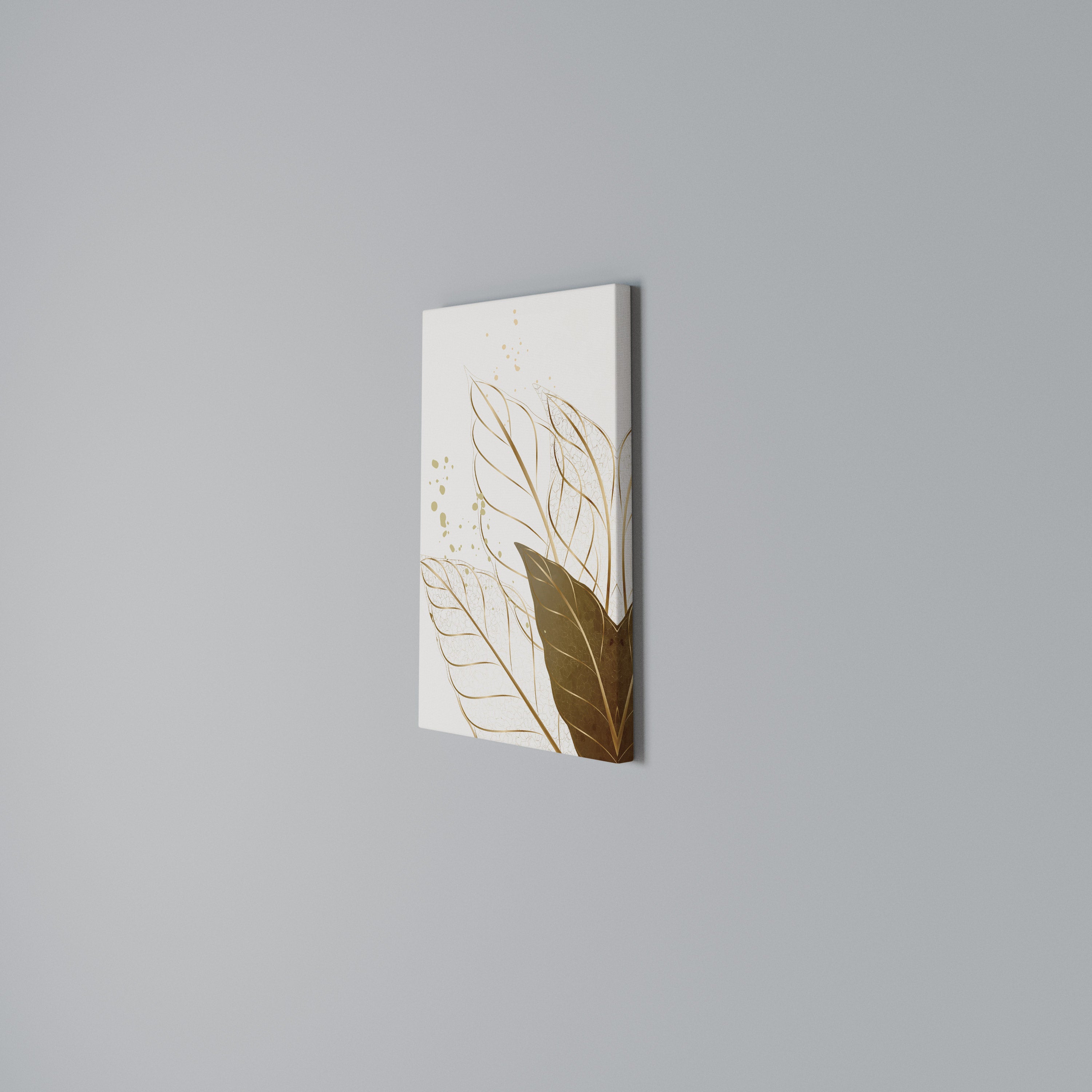 ELEGANCE IN FOLIAGE Κατακόρυφος Πίνακας σε Καμβά