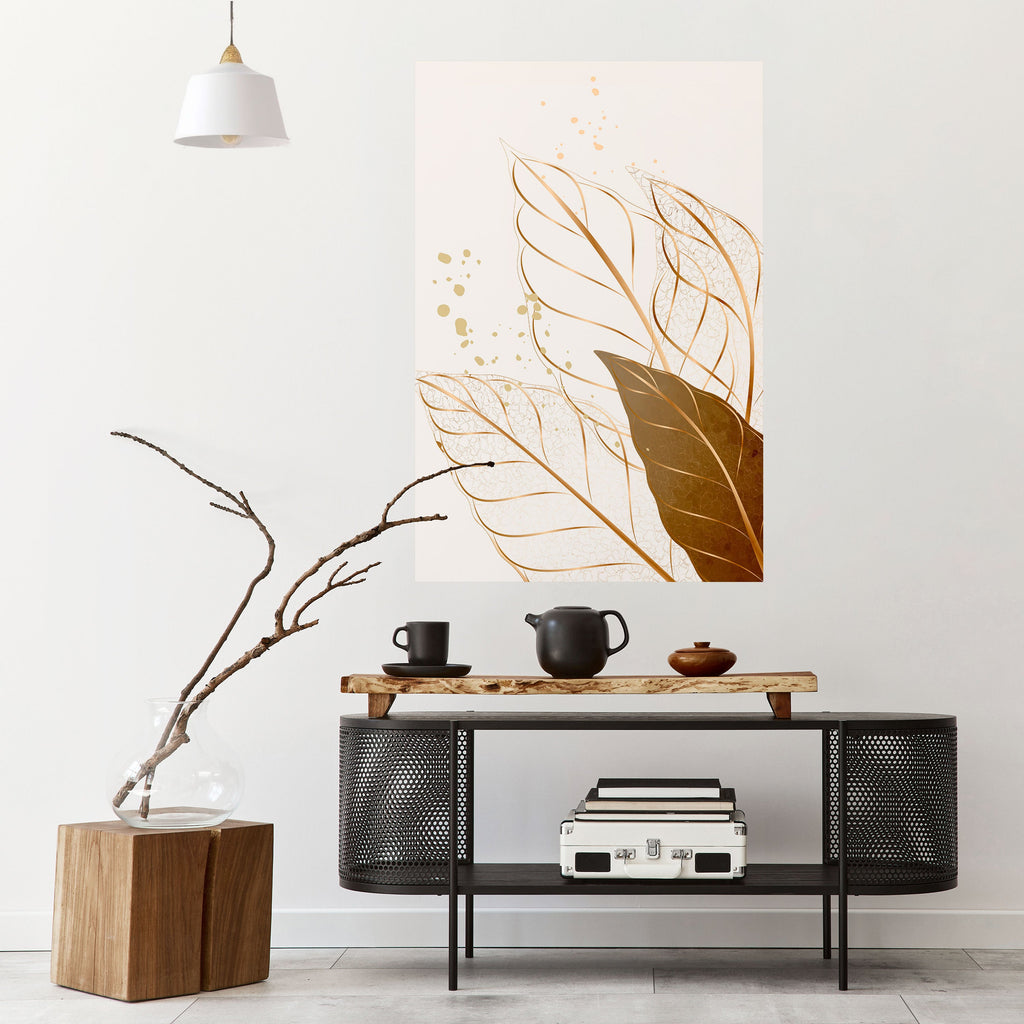 ELEGANCE IN FOLIAGE Peel and Stick Vertical Poster