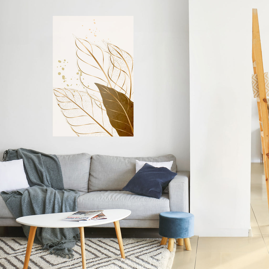 ELEGANCE IN FOLIAGE Peel and Stick Vertical Poster