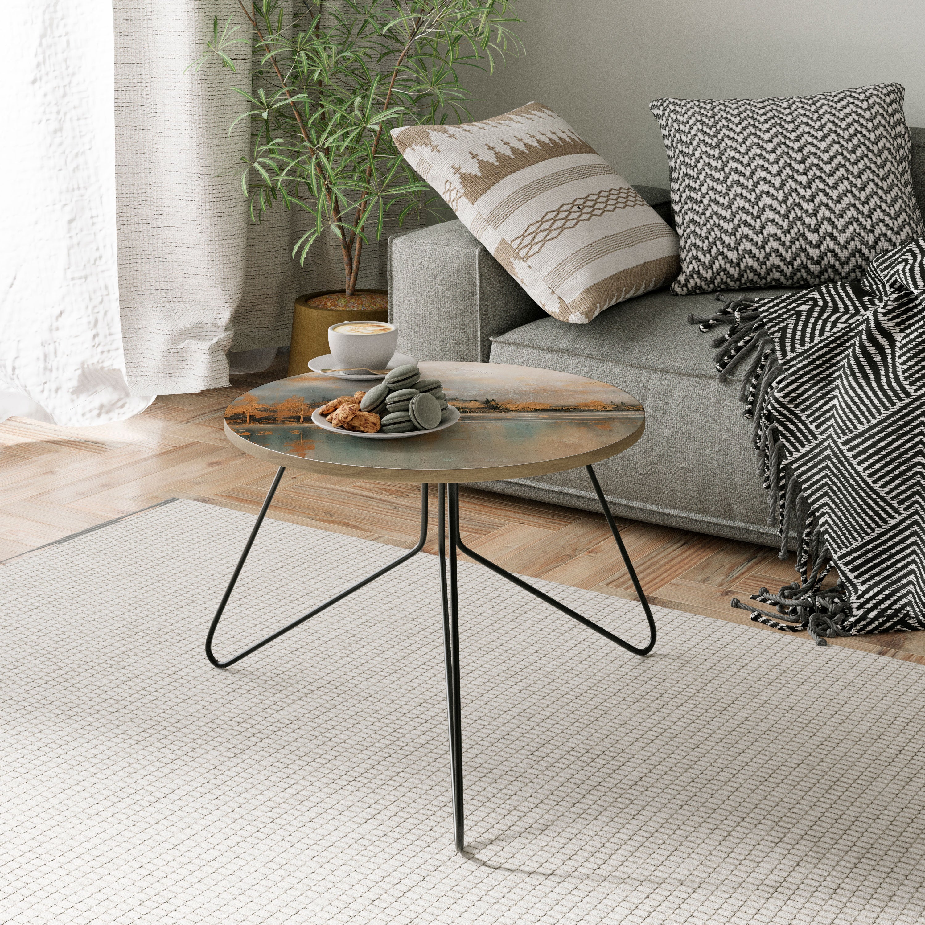 ECHOES OF GOLDEN DAWN Coffee Table