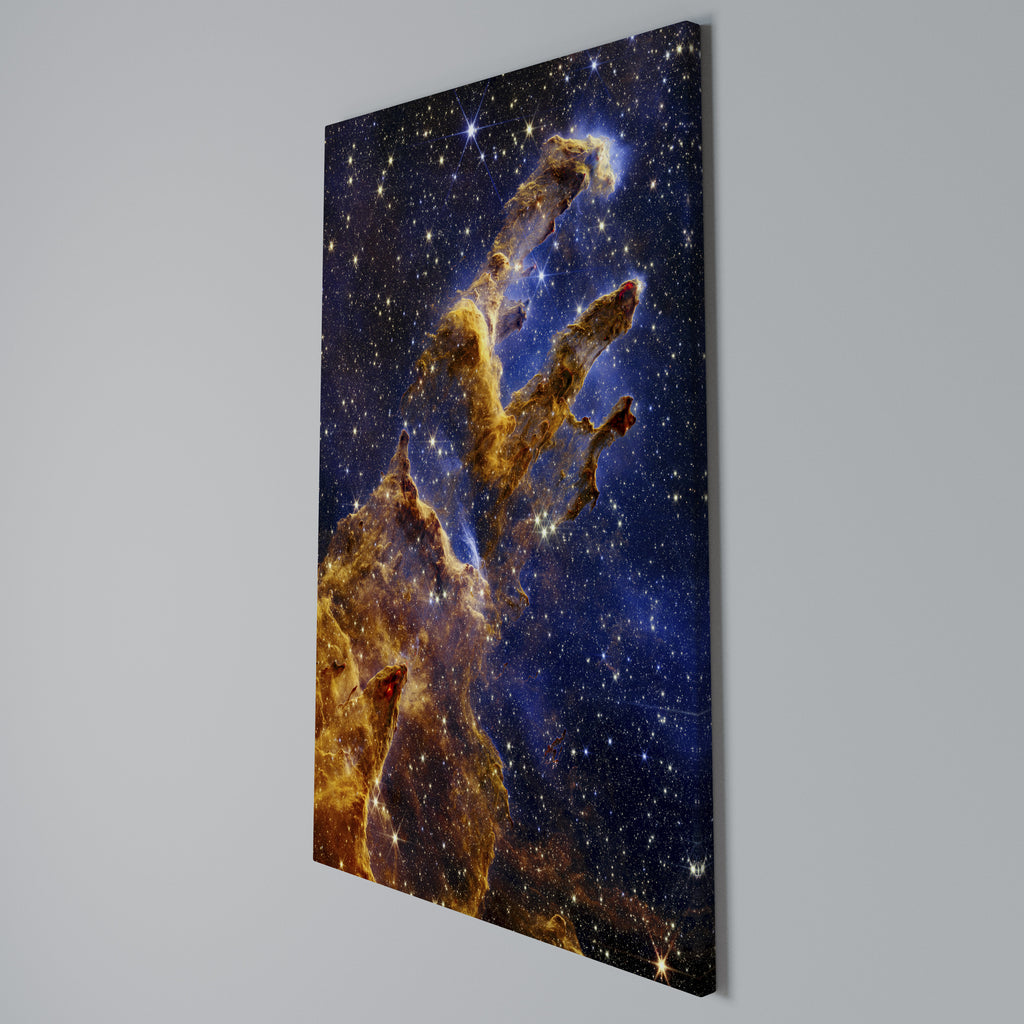 COSMIC DREAMSCAPE Vertical Canvas Print