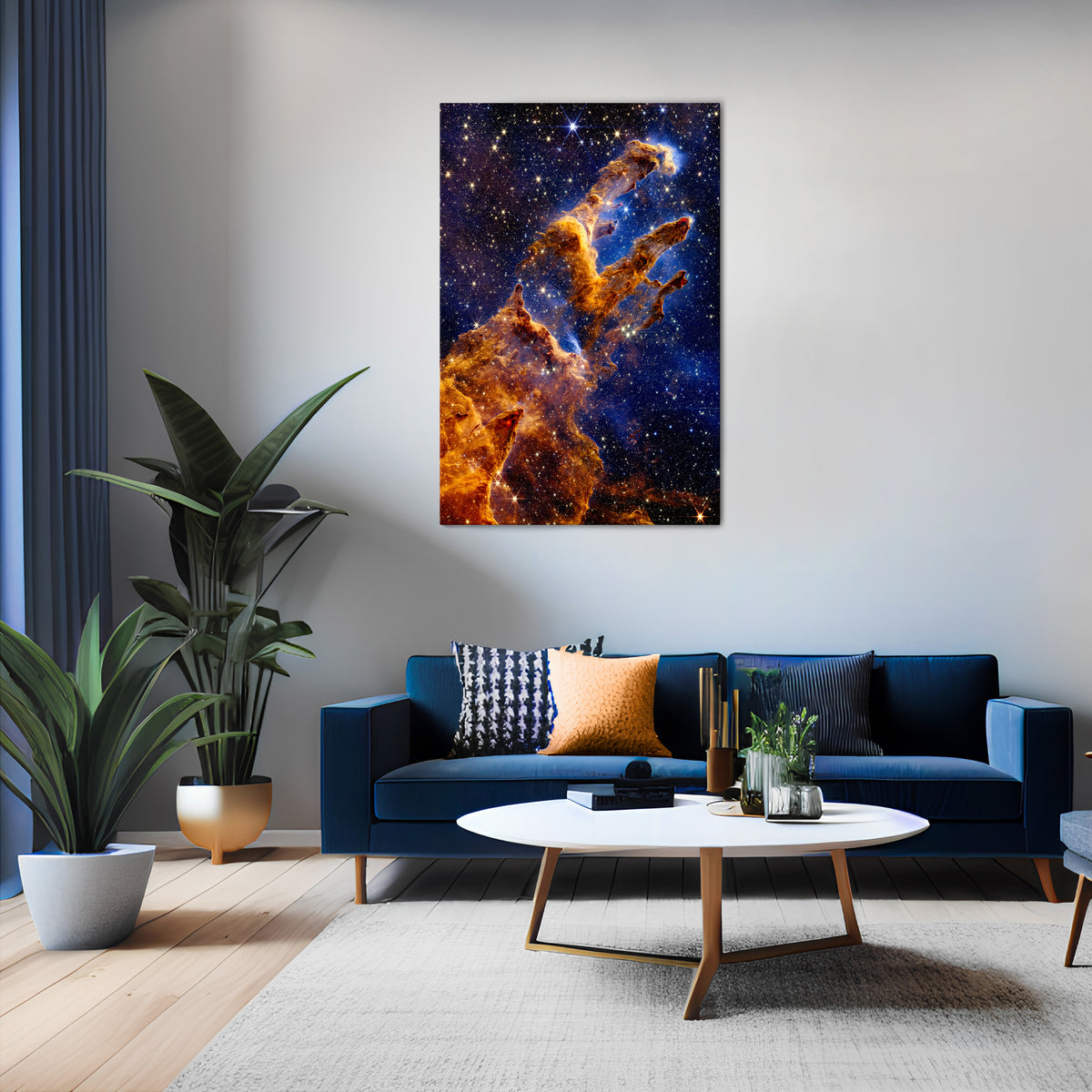 COSMIC DREAMSCAPE Κατακόρυφος Πίνακας σε Καμβά