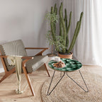 TEXTURED GREEN TIDBITS Τραπεζάκι σαλονιού