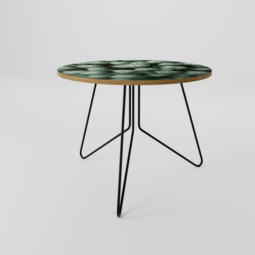 TEXTURED GREEN TIDBITS Τραπεζάκι σαλονιού
