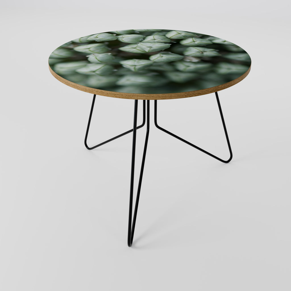 TEXTURED GREEN TIDBITS Τραπεζάκι σαλονιού