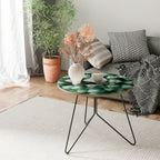 TEXTURED GREEN TIDBITS Τραπεζάκι σαλονιού
