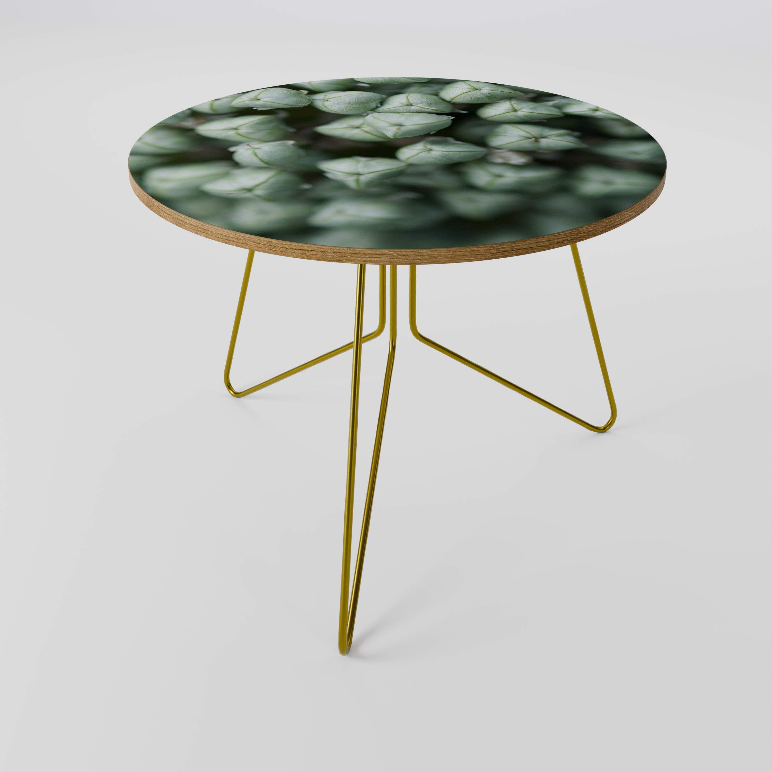 TEXTURED GREEN TIDBITS Coffee Table 69