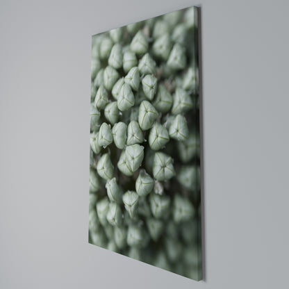 TEXTURED GREEN TIDBITS Κατακόρυφος Πίνακας σε Καμβά