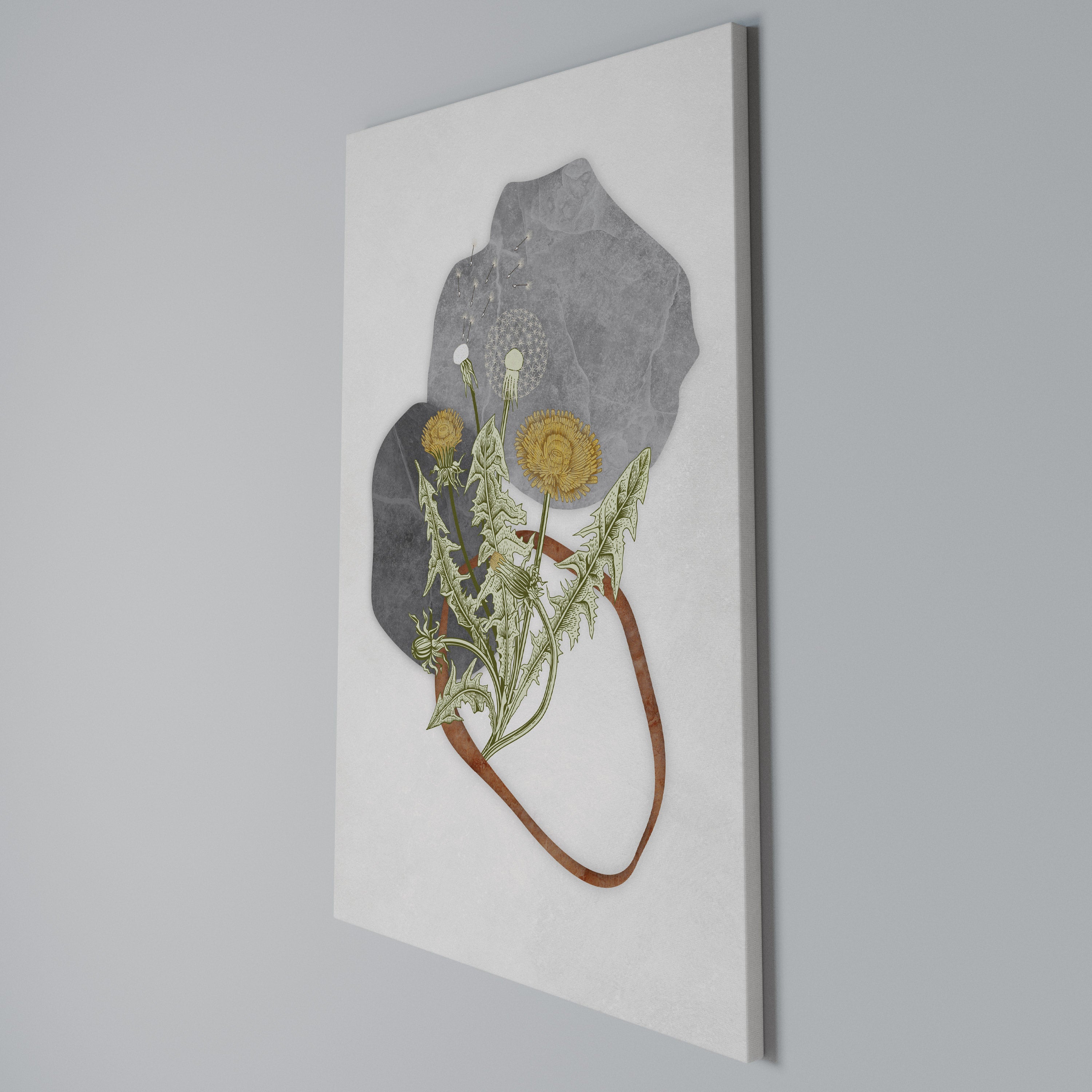DANDELION RING Κατακόρυφος Πίνακας σε Καμβά