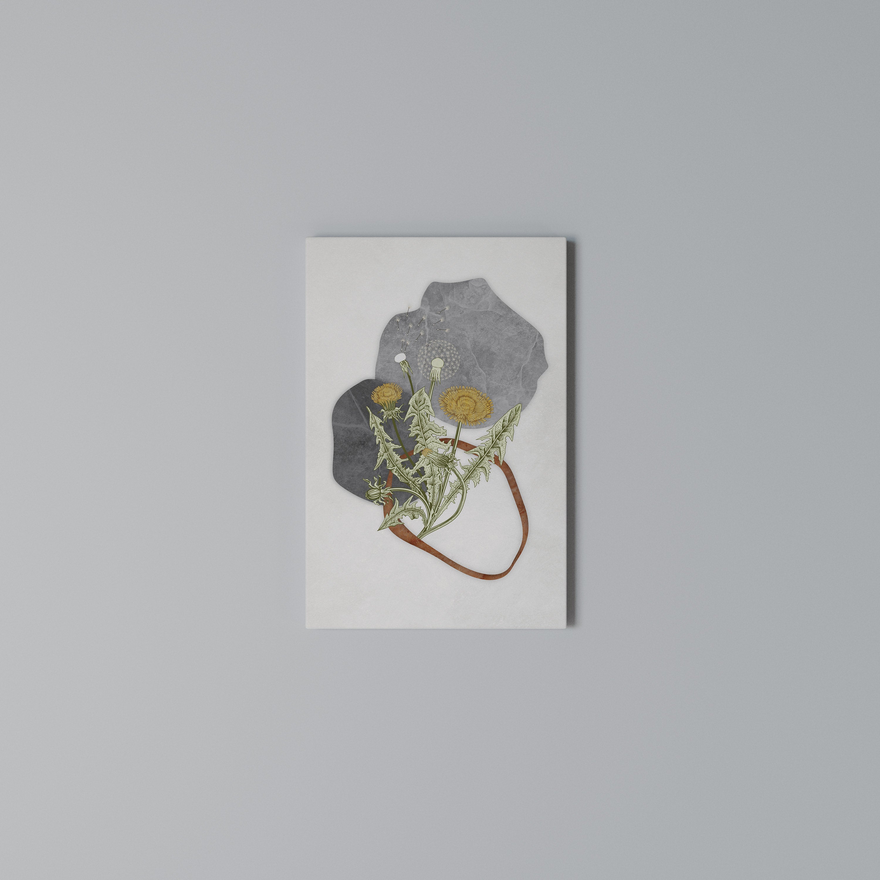 DANDELION RING Κατακόρυφος Πίνακας σε Καμβά