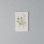 SERENE LEAF SONG Κατακόρυφος Πίνακας σε Καμβά
