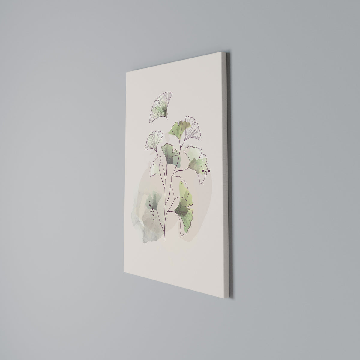 FOLIAGE REVERIE Κατακόρυφος Πίνακας σε Καμβά