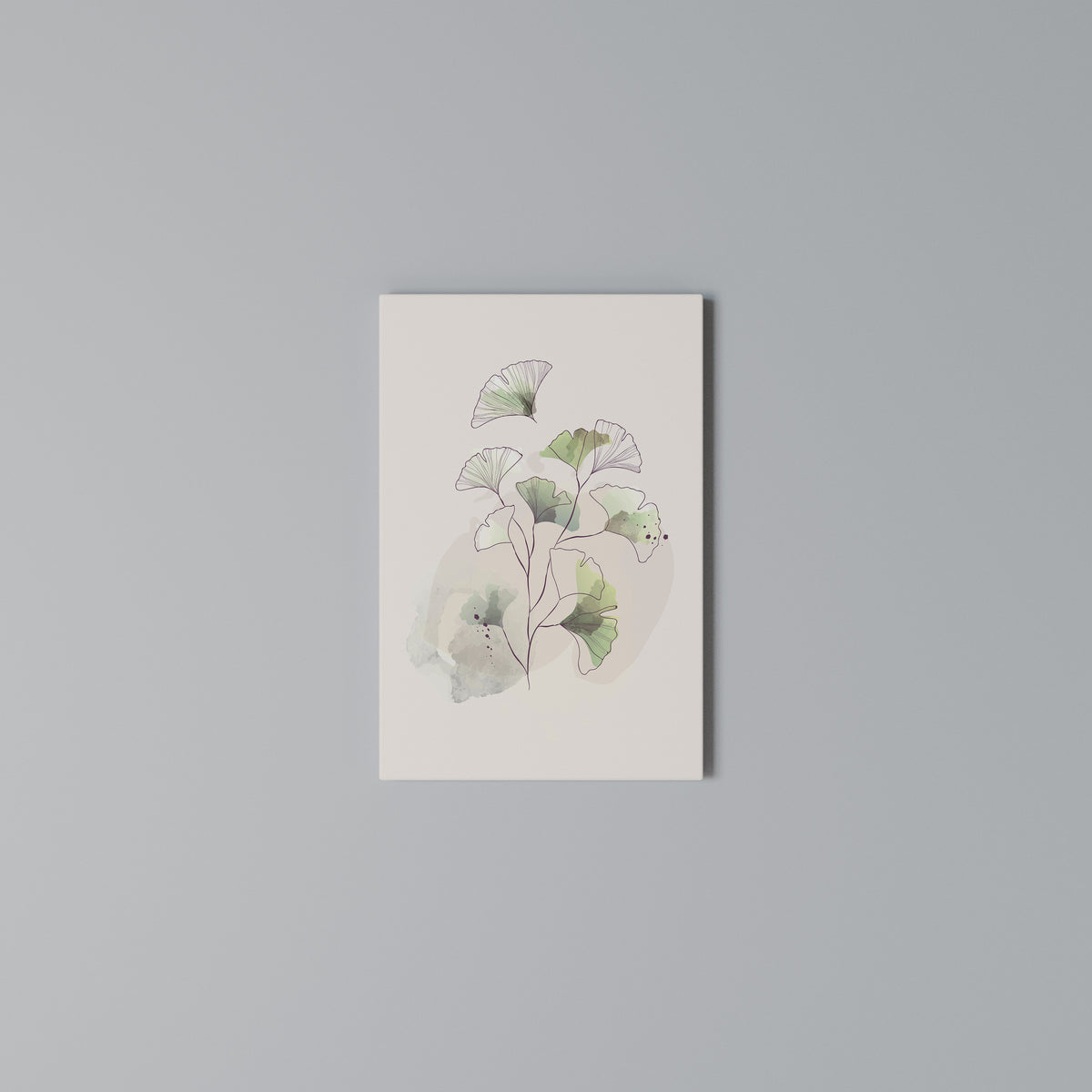 FOLIAGE REVERIE Κατακόρυφος Πίνακας σε Καμβά