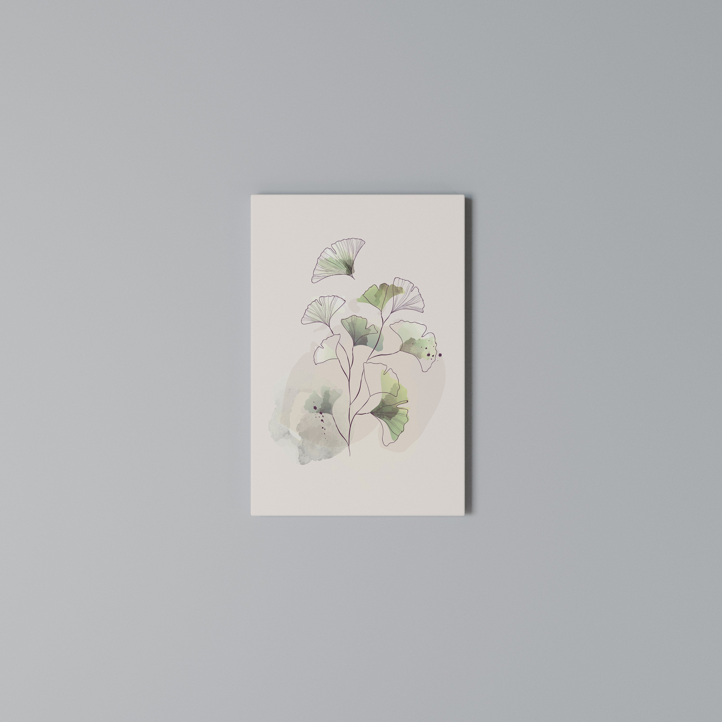 FOLIAGE REVERIE Κατακόρυφος Πίνακας σε Καμβά