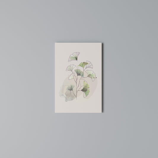 FOLIAGE REVERIE Κατακόρυφος Πίνακας σε Καμβά