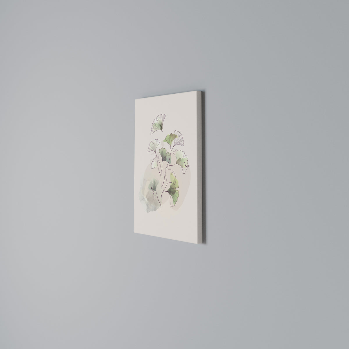 FOLIAGE REVERIE Κατακόρυφος Πίνακας σε Καμβά