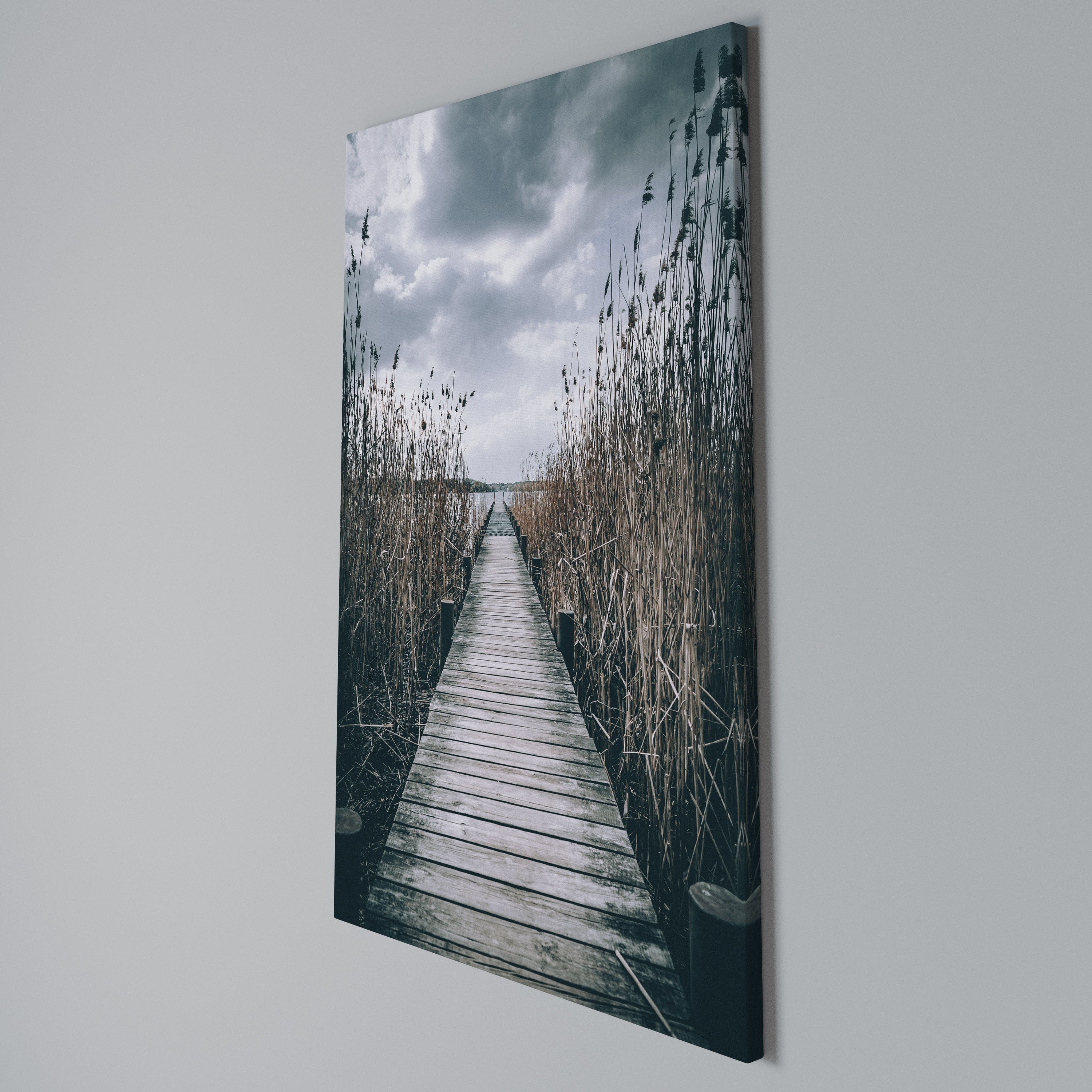GAZE INTO STILLNESS Κατακόρυφος Πίνακας σε Καμβά