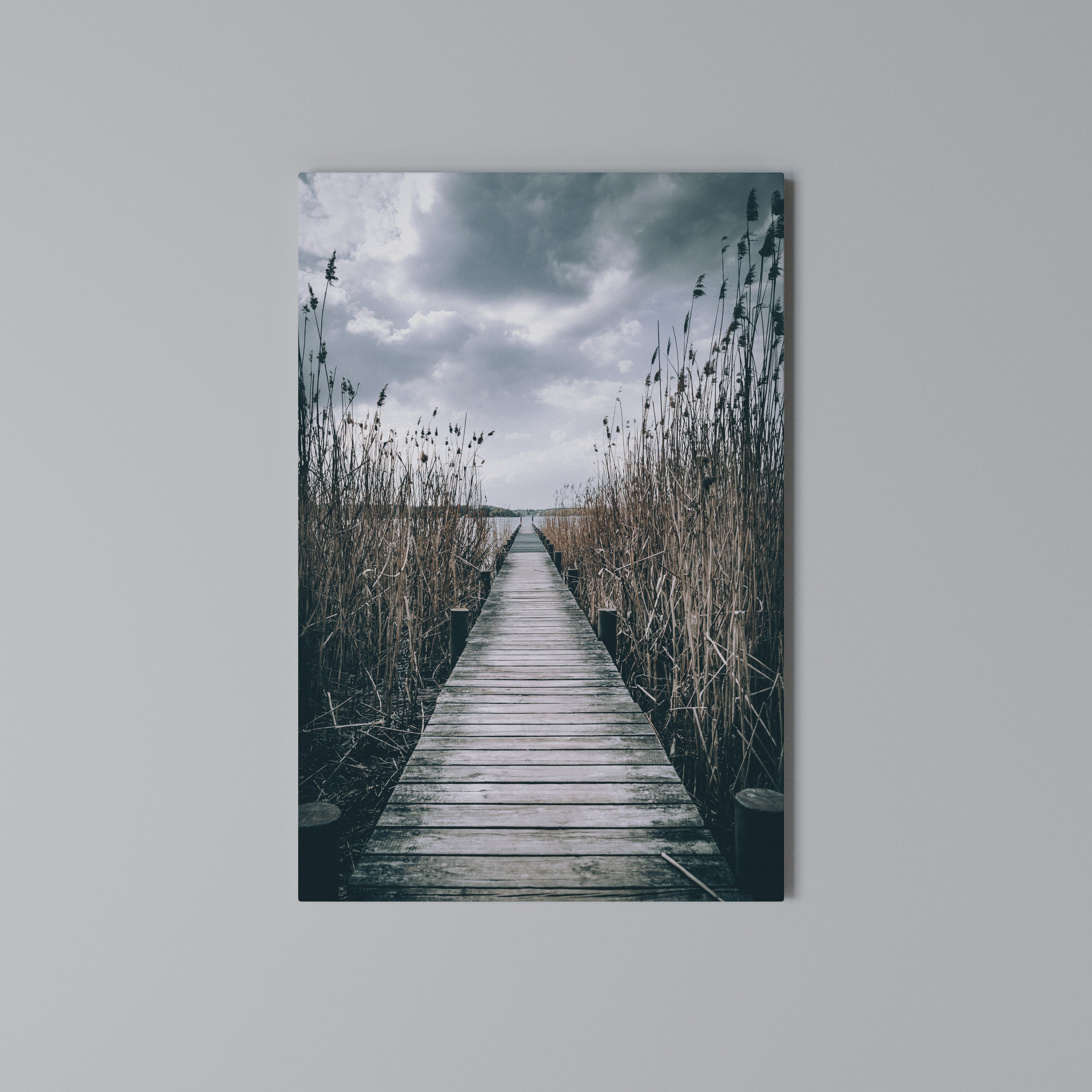 GAZE INTO STILLNESS Κατακόρυφος Πίνακας σε Καμβά