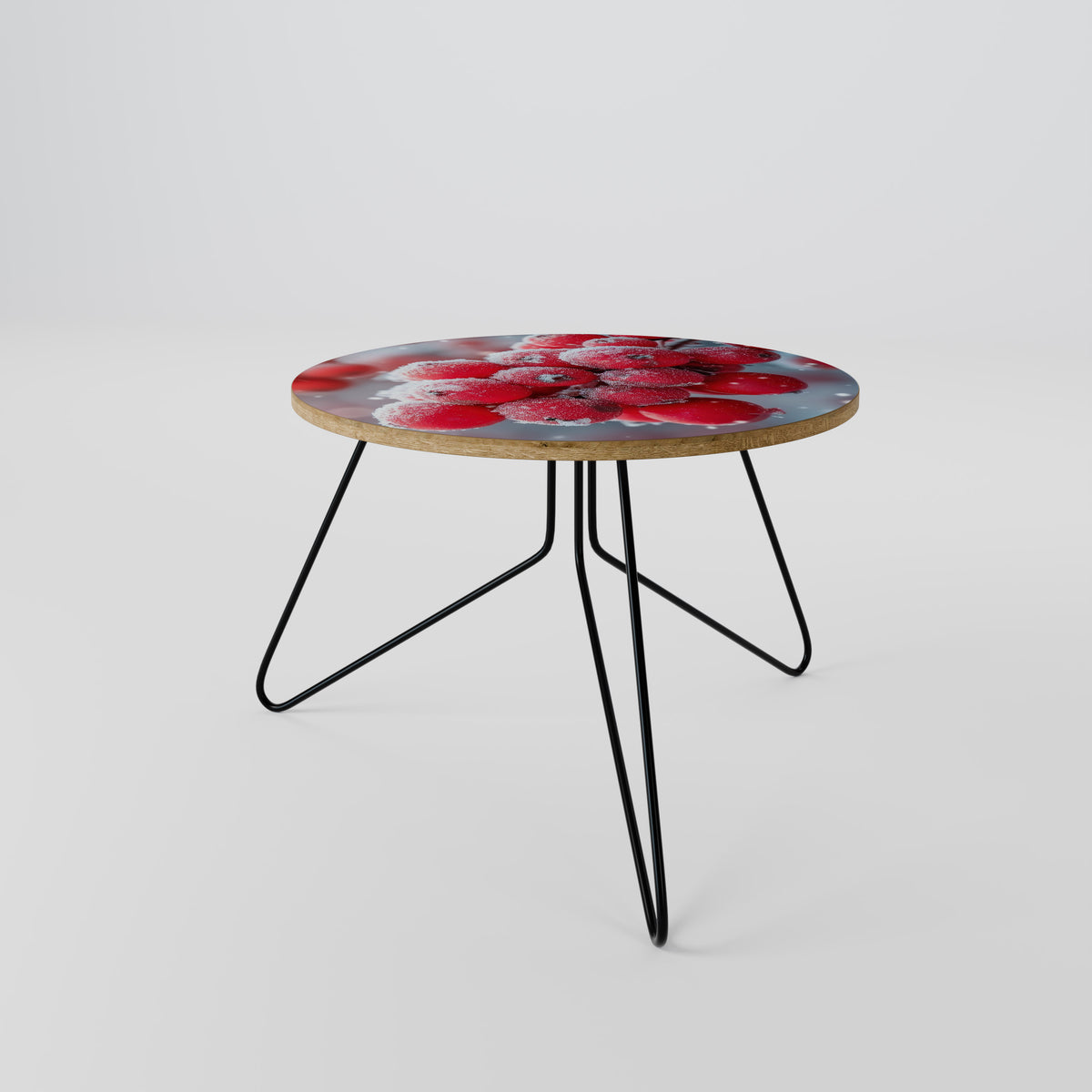 WINTER'S CRIMSON TREASURES Coffee Table