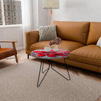 WINTER'S CRIMSON TREASURES Coffee Table