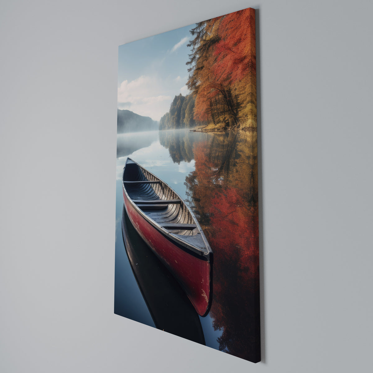 BOAT OF TRANQUILITY Κατακόρυφος Πίνακας σε Καμβά