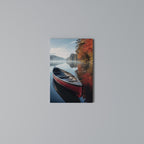 BOAT OF TRANQUILITY Κατακόρυφος Πίνακας σε Καμβά