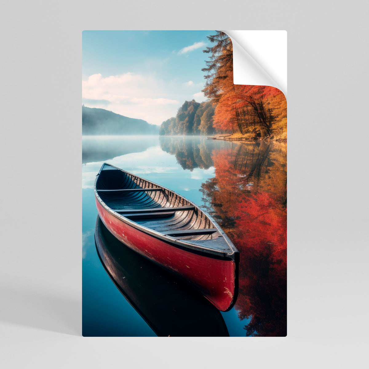 BOAT OF TRANQUILITY Αυτοκόλλητη Αφίσα κάθετη