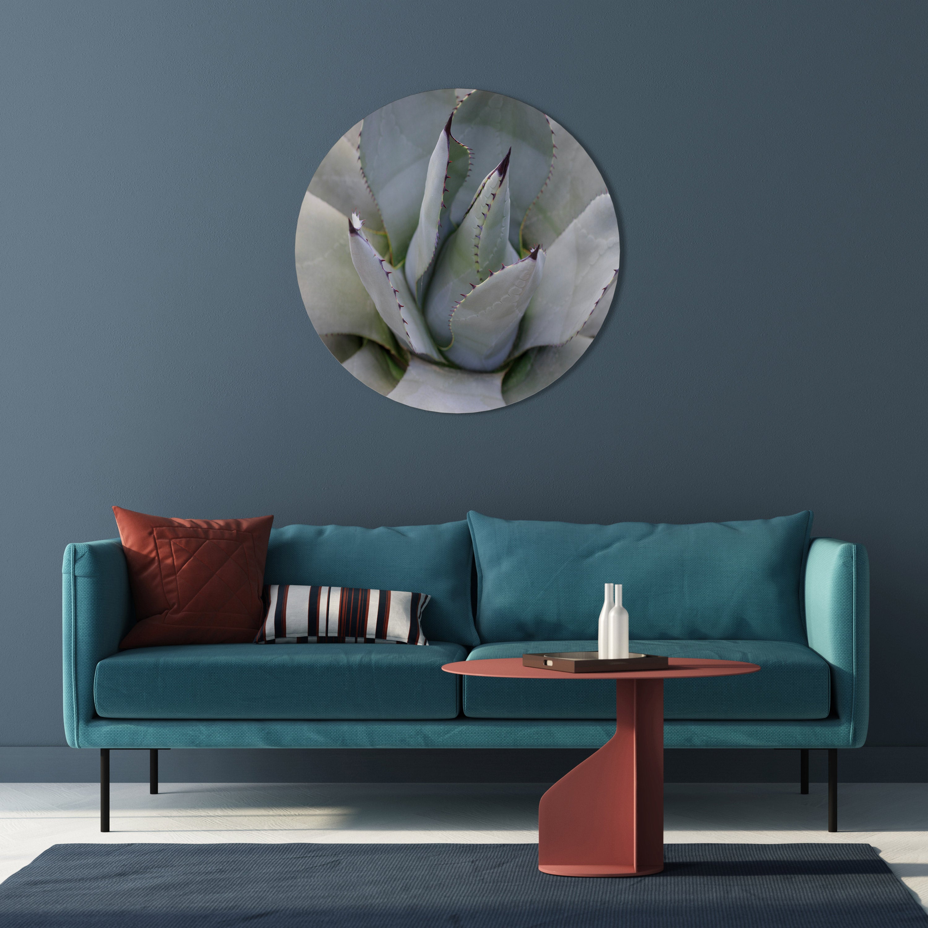 AGAVE ELEGANCE Στρογγυλή Τέχνη Τοίχου